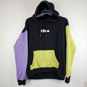 Barstool Sports Viva Color Block Pullover Sweatshirt Hoodie Mens Size XL Workout